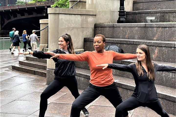 Chicago River Yoga Walk Tour - Photo 1 of 9